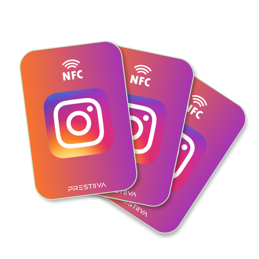 Instagram Profile NFC Card